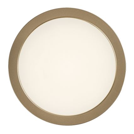 Rabalux - LED-vannitoa laelamp 24W/230V Ø 22 cm IP44 kuldne