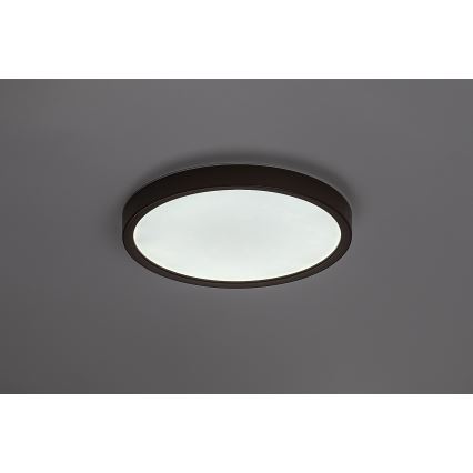 Rabalux - LED vannitoa laevalgusti LED/18W/230V 3000/4000/6000K läbimõõt 29 cm IP44 pruun