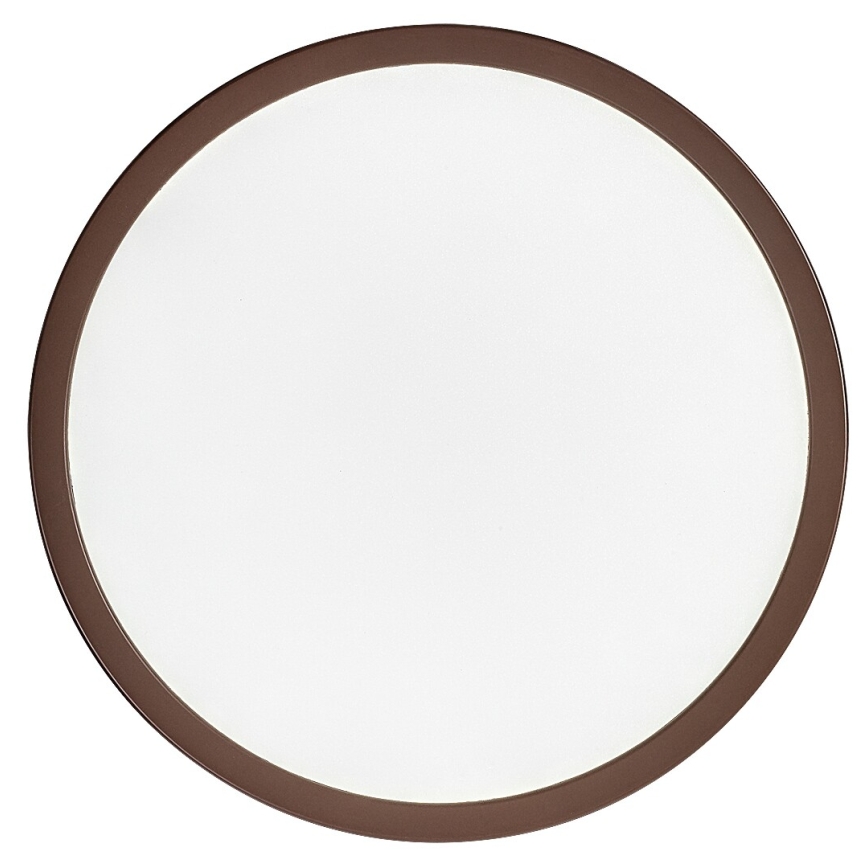 Rabalux - LED vannitoa laevalgusti LED/18W/230V 3000/4000/6000K läbimõõt 29 cm IP44 pruun