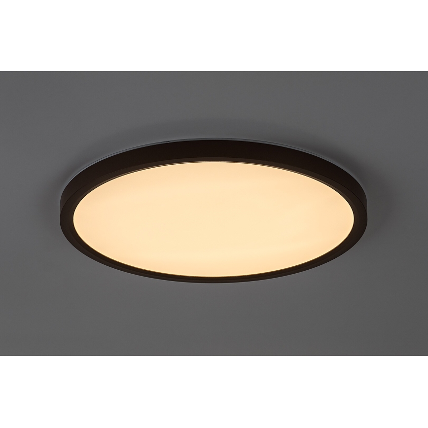 Rabalux - LED vannitoa laelamp LED/24W/230V 3000/4000/6000K läbimõõt 40 cm IP44 pruun