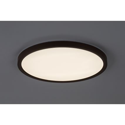 Rabalux - LED vannitoa laelamp LED/24W/230V 3000/4000/6000K läbimõõt 40 cm IP44 pruun