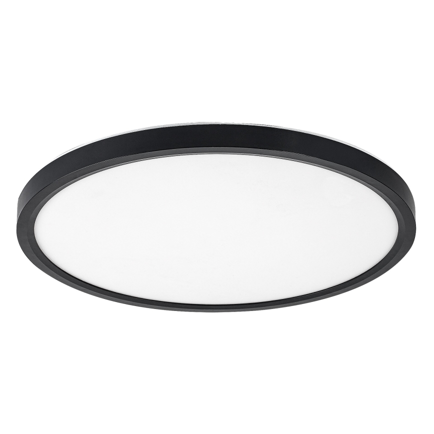 Rabalux - LED-vannitoa laelamp LED/24W/230V 3000/4000/6000K läbimõõt 40 cm IP44 must