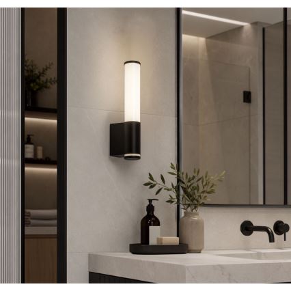 Rabalux - LED vannitoa seinavalgusti LED/6W/230V IP44 must