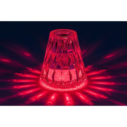 Rabalux - LED RGB Hämardatav laetav laualamp LED/2W/5V 3000K