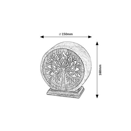 Rabalux - Laualamp 1xE14/15W/230V