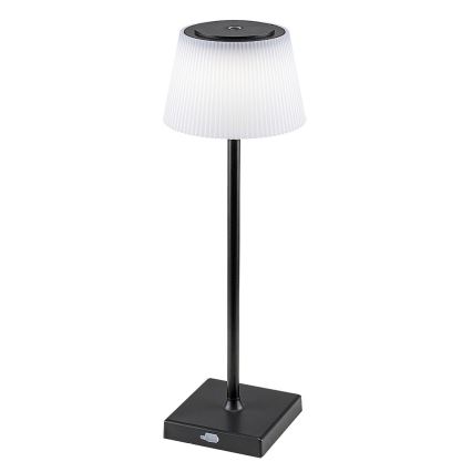 Rabalux - LED Hämardatav laetav laualamp LED/4W/3,7V 1800 mAh 3000-5000K IP44 must