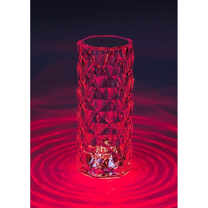 Rabalux 76015 - LED RGB Hämardatav laetav laualamp SIGGY LED/1,5W/3,7V 800 mAh