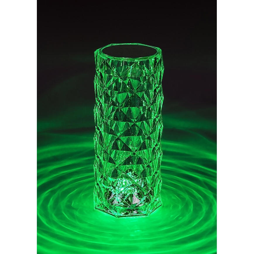 Rabalux 76015 - LED RGB Hämardatav laetav laualamp SIGGY LED/1,5W/3,7V 800 mAh