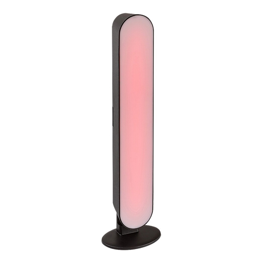Rabalux - LED RGB Hämardatav laetav laualamp LED/3W/5V must + kaugjuhtimispult