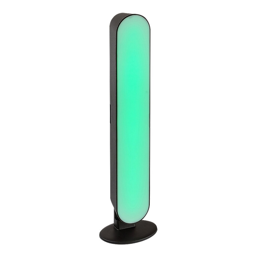 Rabalux - LED RGB Hämardatav laetav laualamp LED/3W/5V must + kaugjuhtimispult