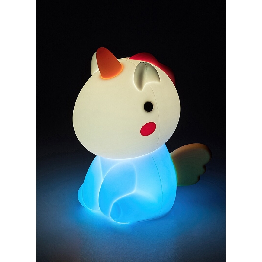 Rabalux - LED RGB Hämardatav puutetundlik laetav väike lamp lastetuppa LED/0,45W/5V