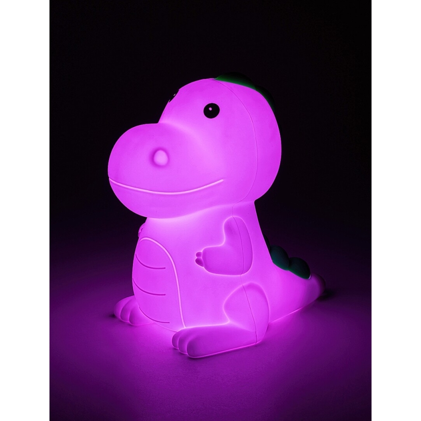 Rabalux - LED RGB Hämardatav puutetundlik laetav väike lamp lastetuppa LED/0,45W/5V