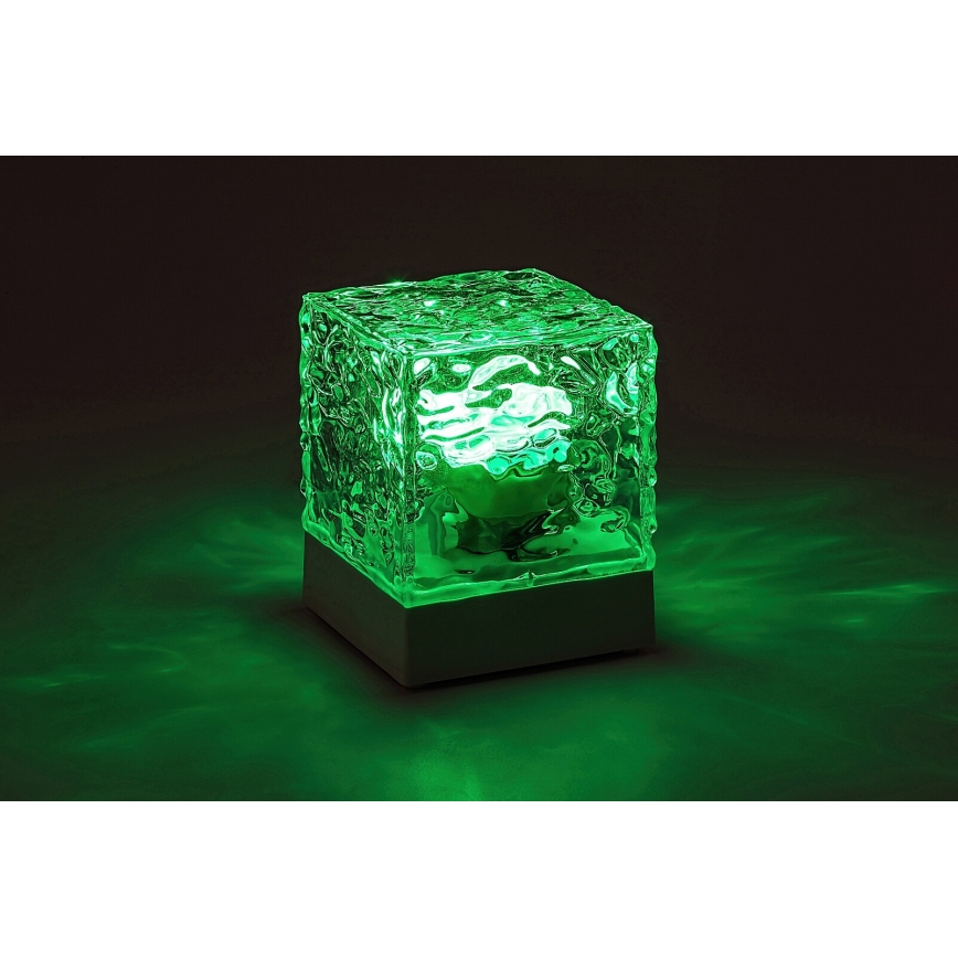 Rabalux - LED RGB Hämardatav laetav laualamp LED/1W/5V/3xAA + kaugjuhtimispult