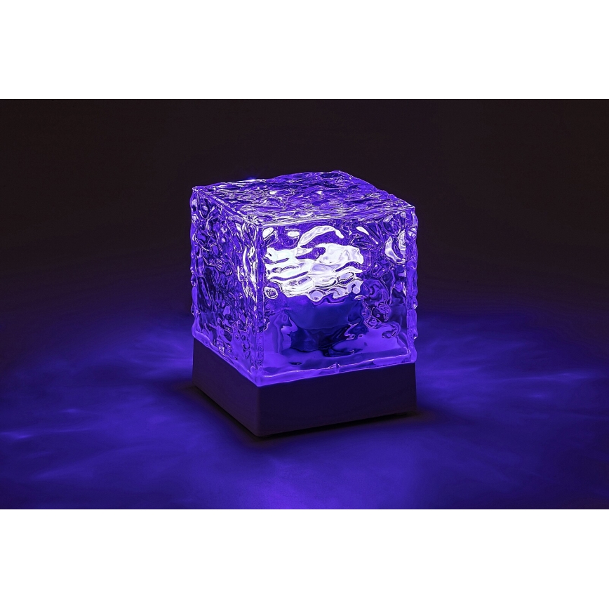 Rabalux - LED RGB Hämardatav laetav laualamp LED/1W/5V/3xAA + kaugjuhtimispult