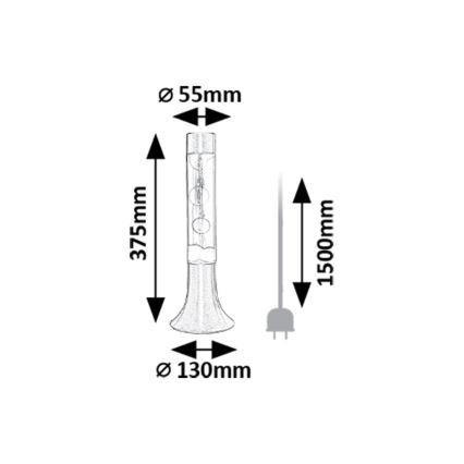 Rabalux - LED Laavalamp LED/25W/230V