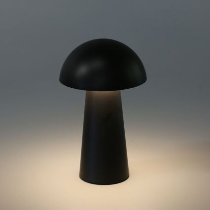 Rabalux - hämardatav puutetundlik laetav välilamp LED/1,5W/5V IP44 1200 mAh USB must