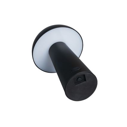 Rabalux - hämardatav puutetundlik laetav välilamp LED/1,5W/5V IP44 1200 mAh USB must