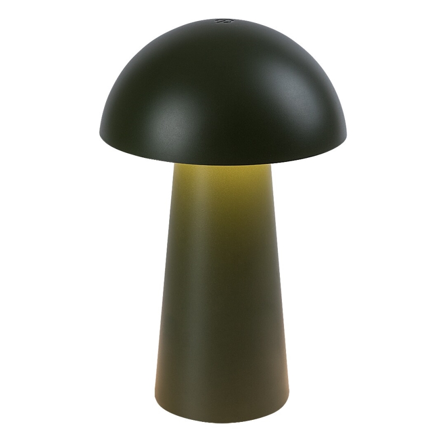 Rabalux - LED hämardatav puutetundlik laetav välisvalgusti LED/1,5W/5V IP44 1200 mAh USB roheline