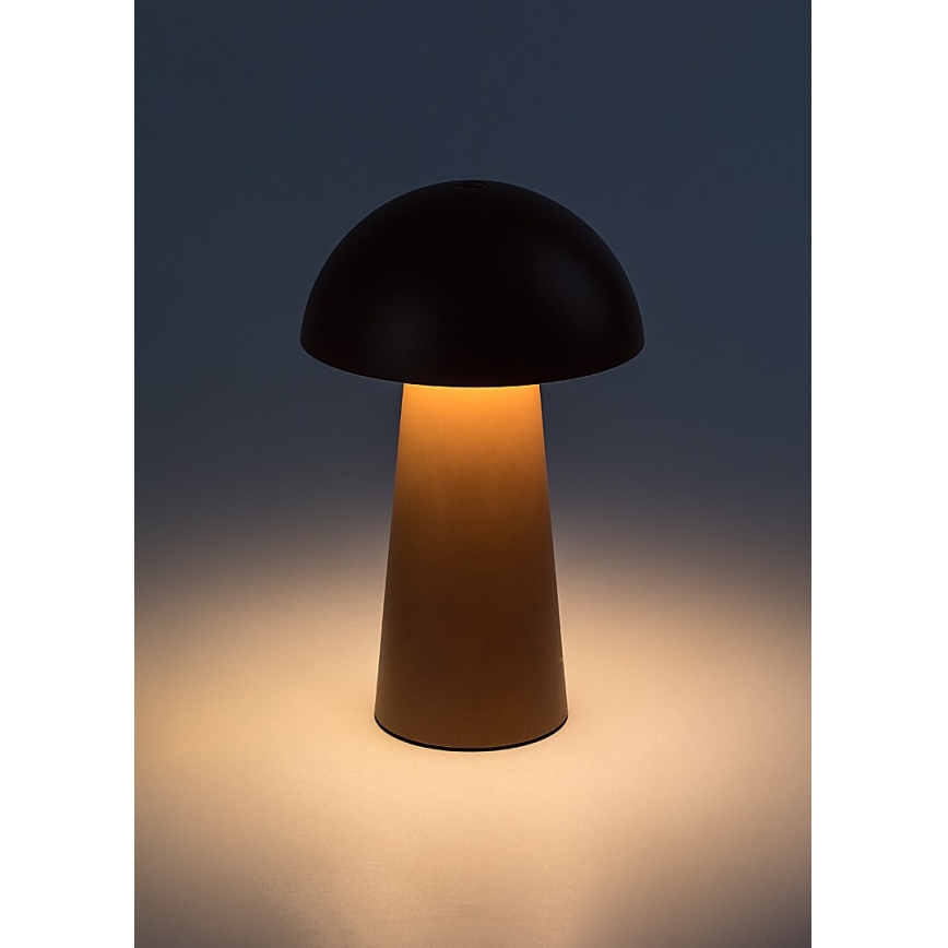 Rabalux - LED hämardatav puutetundlik laetav välisvalgusti LED/1,5W/5V IP44 1200 mAh USB pruun