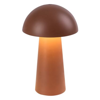 Rabalux - LED hämardatav puutetundlik laetav välisvalgusti LED/1,5W/5V IP44 1200 mAh USB pruun