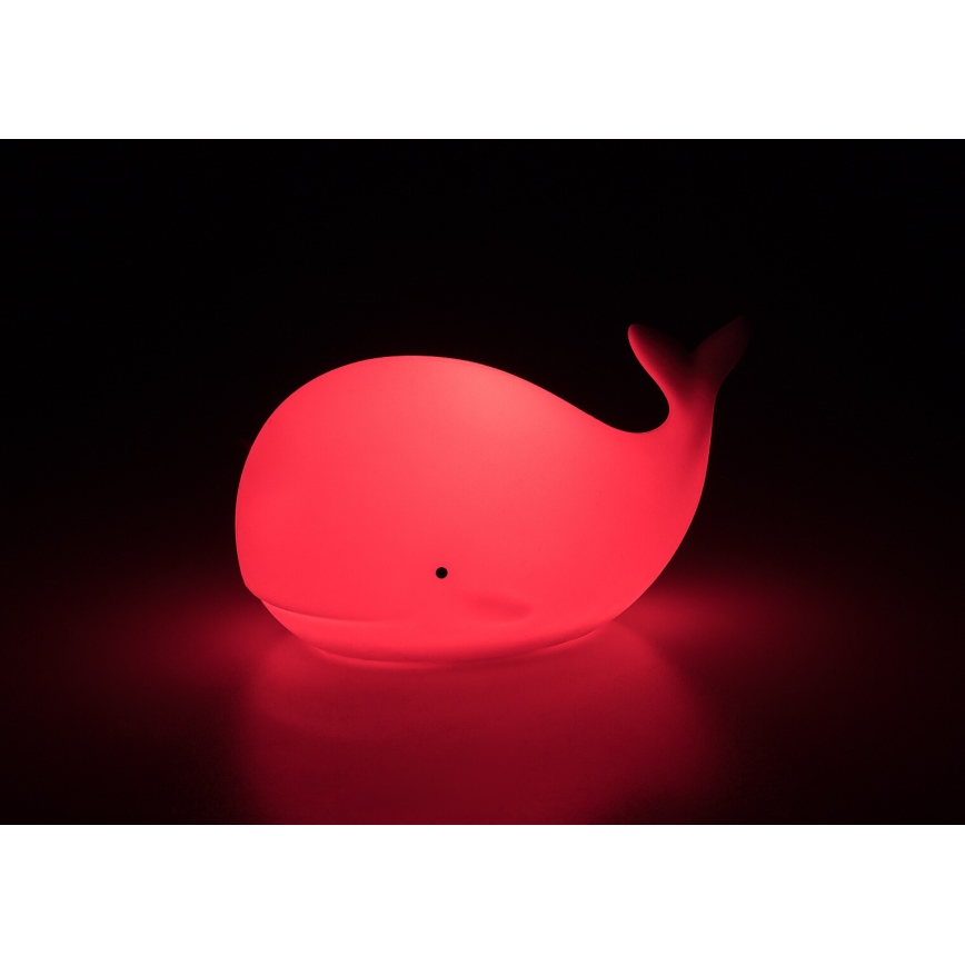 Rabalux - LED RGB puutetundlik öövalgusti LED/0,05W/1xCR2032 vaal