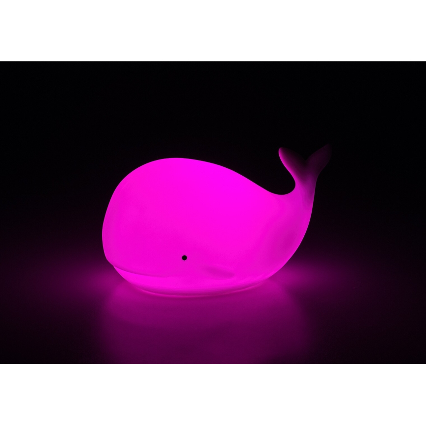 Rabalux - LED RGB puutetundlik öövalgusti LED/0,05W/1xCR2032 vaal