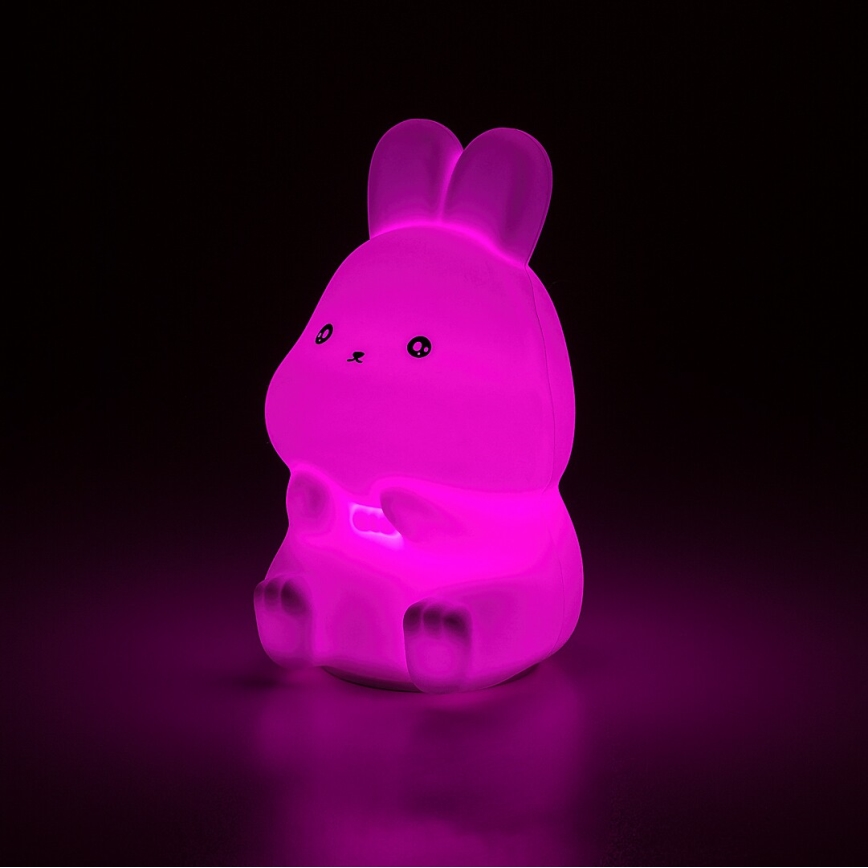 Rabalux - LED RGB puutetundlik öölamp LED/0,05W/1xCR2032 jänes