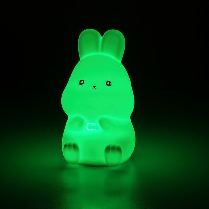 Rabalux - LED RGB puutetundlik öölamp LED/0,05W/1xCR2032 jänes