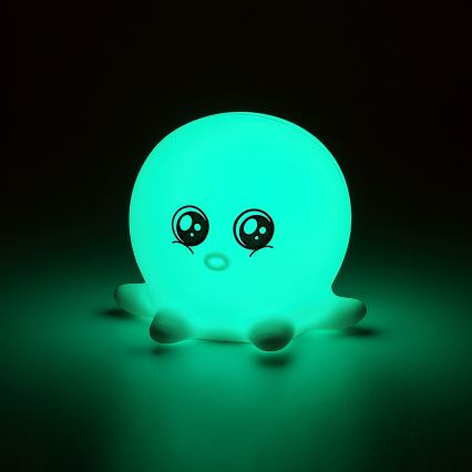 Rabalux - LED RGB puutetundlik öölamp LED/0,05W/1xCR2032 kaheksajalg