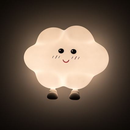 Rabalux - hämardatav, laetav ja puutetundlik laste LED-öölamp LED/2,7W/5V 200 mAh pilv