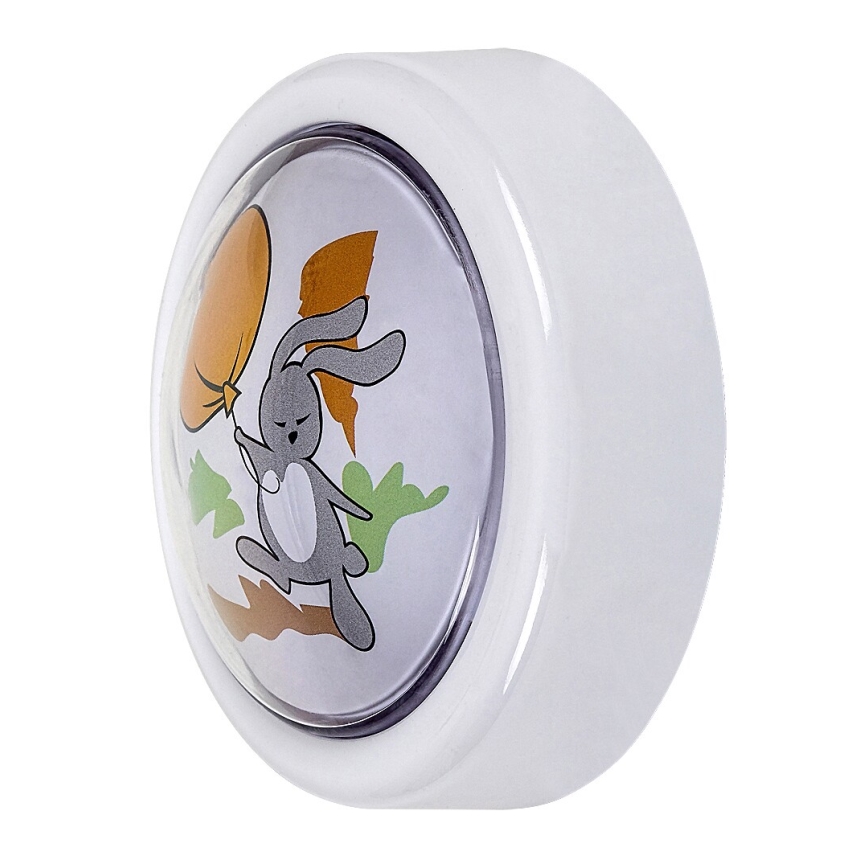Rabalux - LED Öölamp lastele LED/0,3W/2xAA 6000K