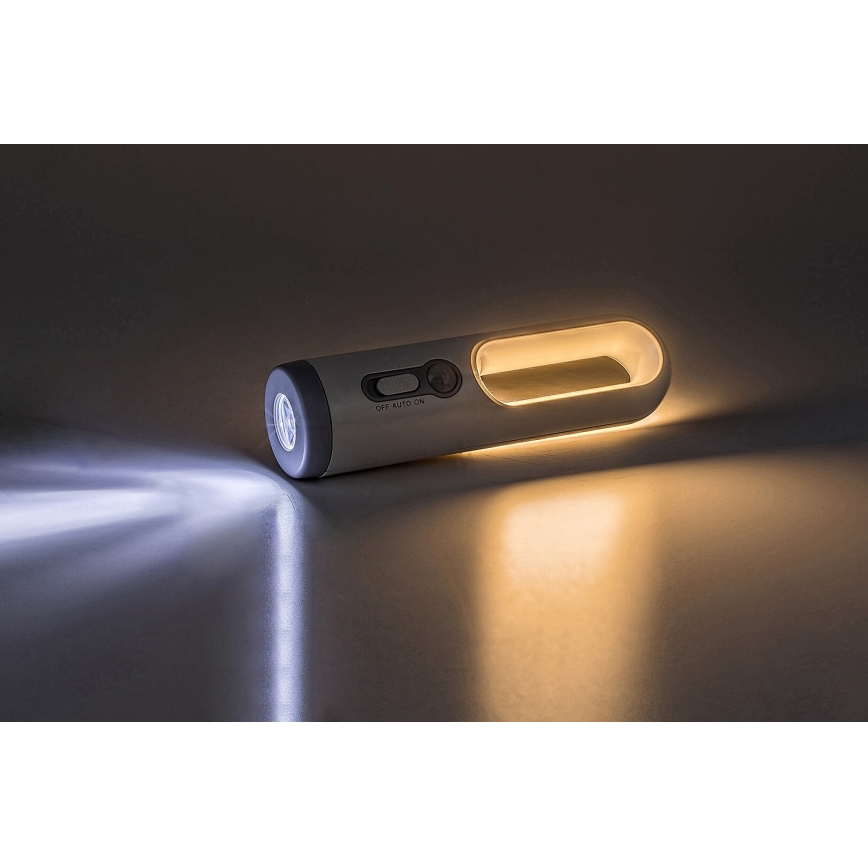 Rabalux - LED Kaasaskantav laetav lamp anduriga LED/0,8W/3,7V 3000/7000K