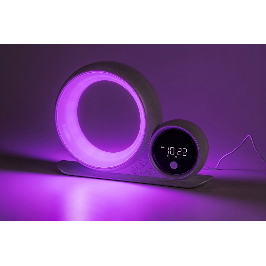 Rabalux - LED RGB Laualamp kõlariga LED/5W/230V