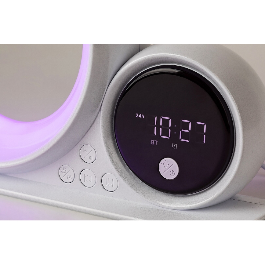 Rabalux - LED RGB Laualamp kõlariga LED/5W/230V