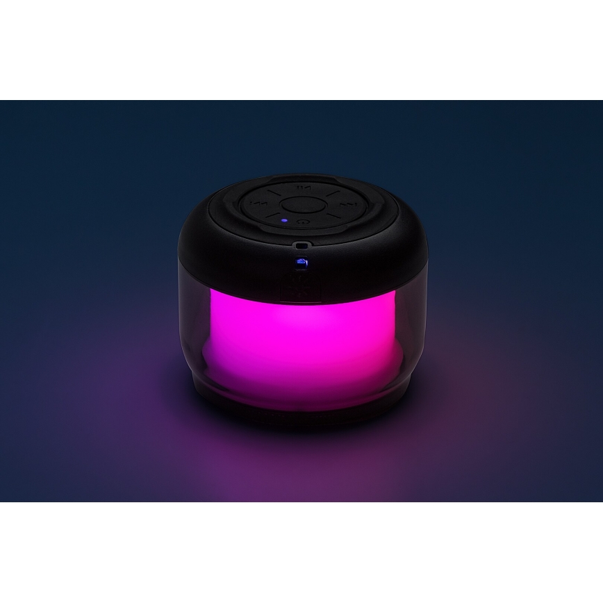 Rabalux - RGB Laualamp kõlariga RGB/3W/3,7V 500mAh