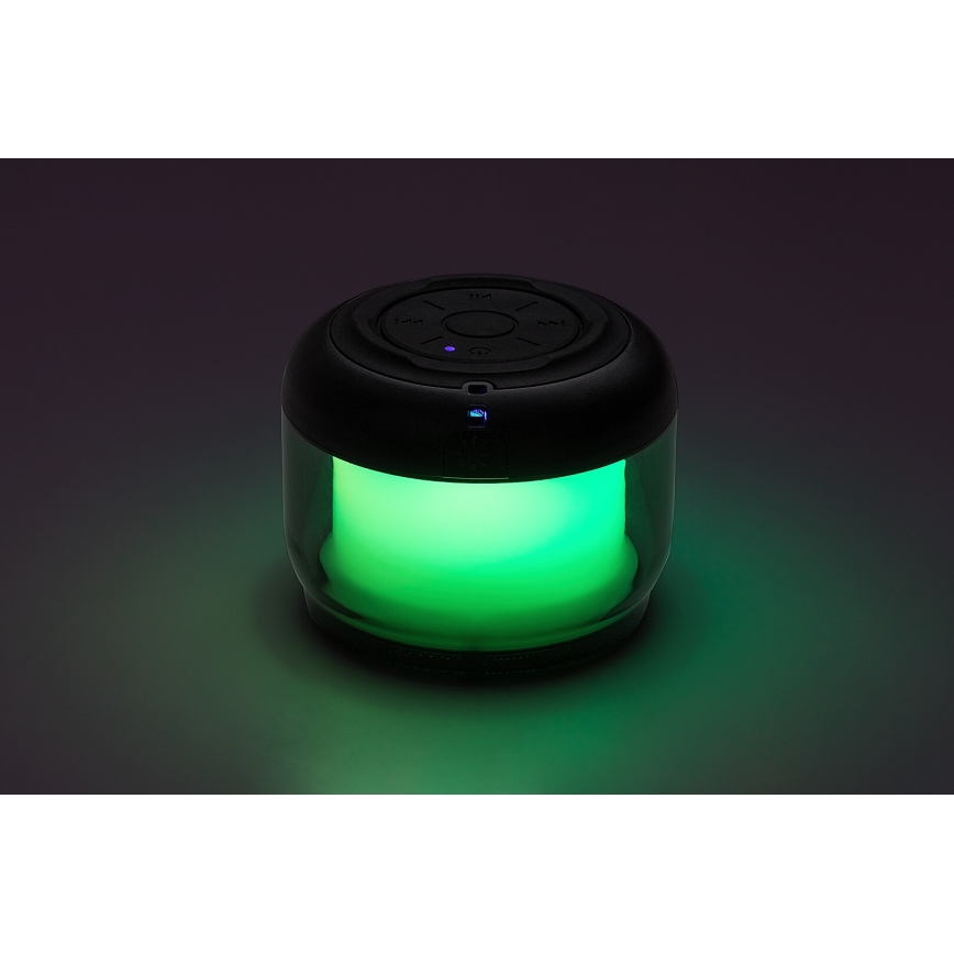 Rabalux - RGB Laualamp kõlariga RGB/3W/3,7V 500mAh