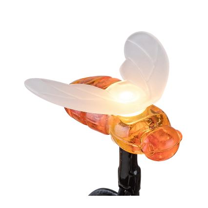 Rabalux - LED päikesepaneeliga valguskett 20xLED/0,06W/1,2V IP44 600 mAh