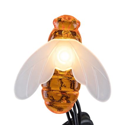 Rabalux - LED päikesepaneeliga valguskett 20xLED/0,06W/1,2V IP44 600 mAh