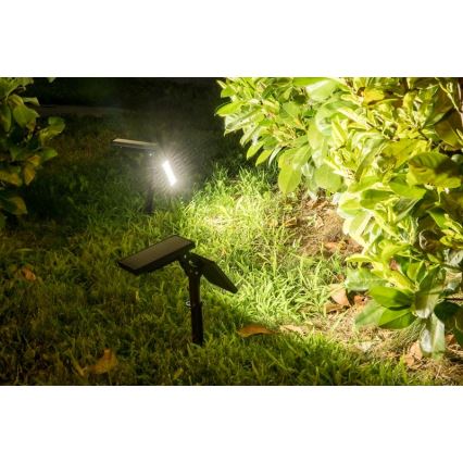 Rabalux - LED Päikesepaneeliga prožektor koos anduriga LED/9,6W/3,7V IP44