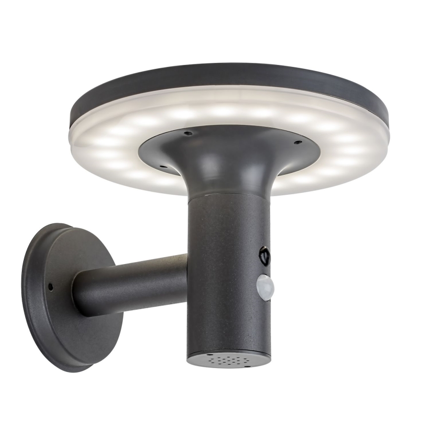 Rabalux - LED Päikesepaneeliga valgusti koos anduriga LED/10W/3,7V IP44