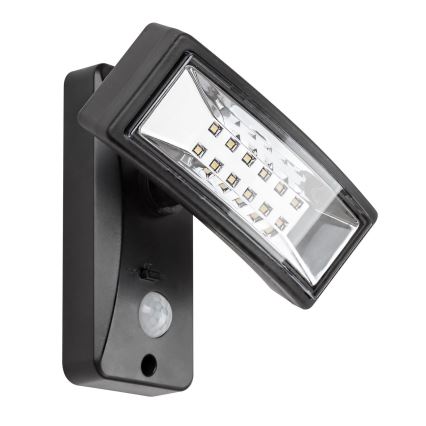 Rabalux - LED Päikesepaneeliga valgusti koos anduriga LED/2,4W/3,7V IP44