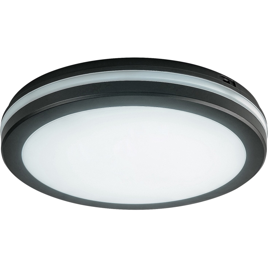 Rabalux - LED Laevalgusti vannituppa LED/28W/230V 3000/4000/6500K IP54 must