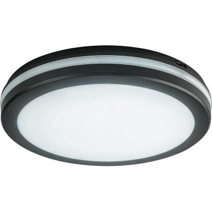 Rabalux - LED-vannitoa laelamp LED/28W/230V 3000/4000/6500K IP54 must, läbimõõt 30 cm