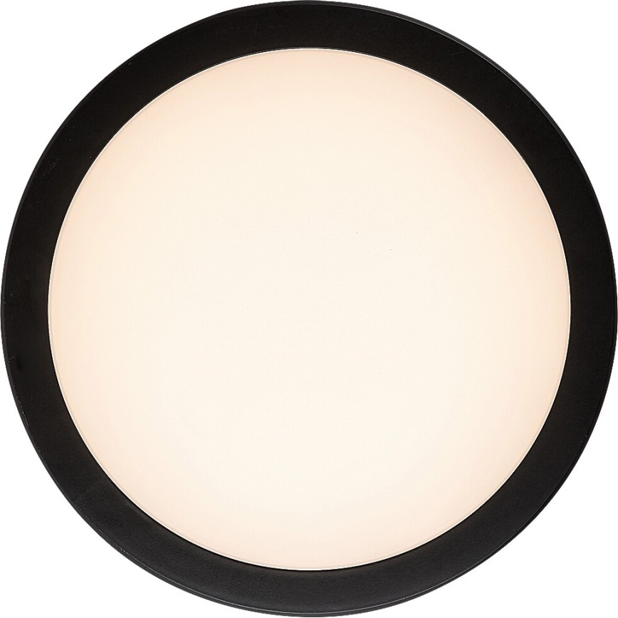 Rabalux - LED-vannitoa laelamp LED/28W/230V 3000/4000/6500K IP54 must, läbimõõt 30 cm