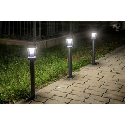 Rabalux - LED päikeseenergia lamp LED/3W/3,7V IP65 antratsiit 2000 mAh