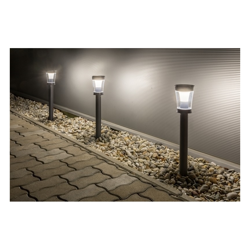 Rabalux - LED päikeseenergia lamp LED/3W/3,7V IP65 antratsiit 2000 mAh