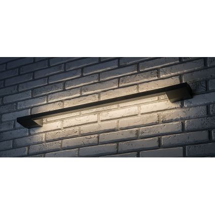 Rabalux - LED välisseinale paigaldatav seinavalgusti LED/8W/230V IP54 59,5 cm must