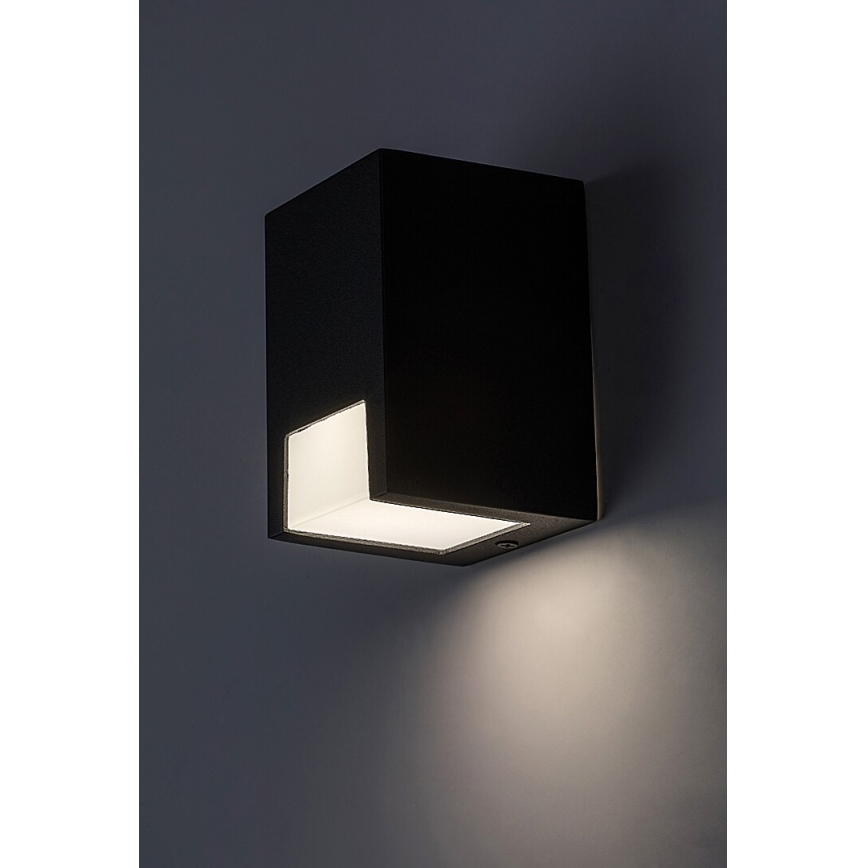 Rabalux - Väli seinavalgusti 1xGU10/7W/230V IP44 must