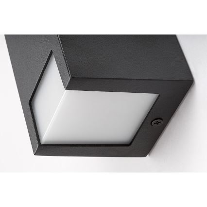 Rabalux - Väli seinavalgusti 1xGU10/7W/230V IP44 must