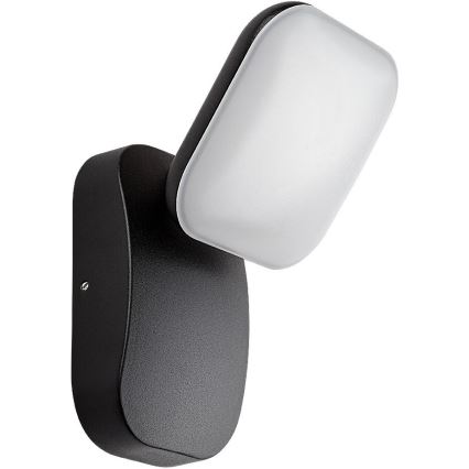 Rabalux - LED Paindlik välivalgusti seinale LED/12W/230V IP44 must